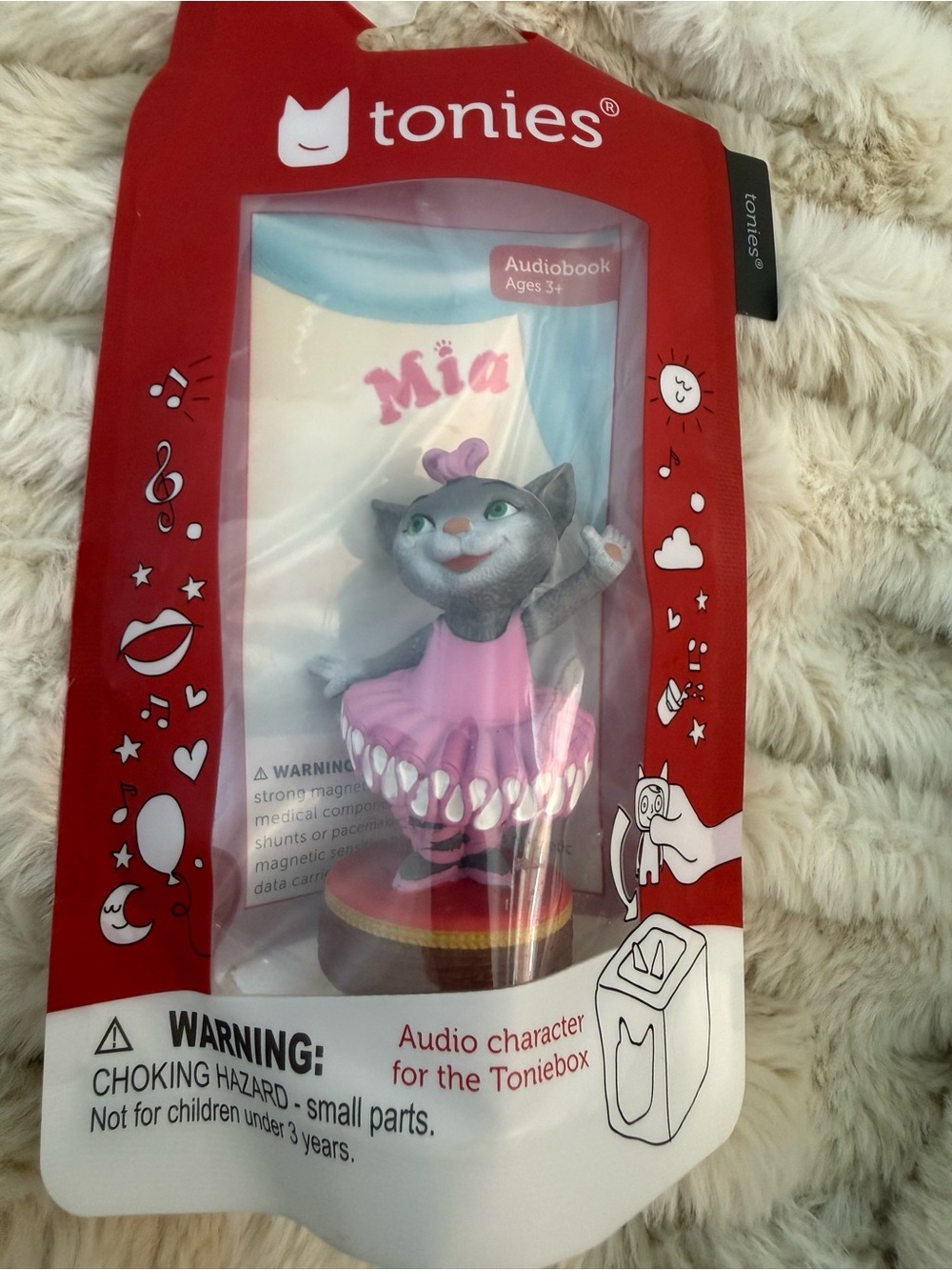 Tonie Mia Cat Audio Character Figure - Pink